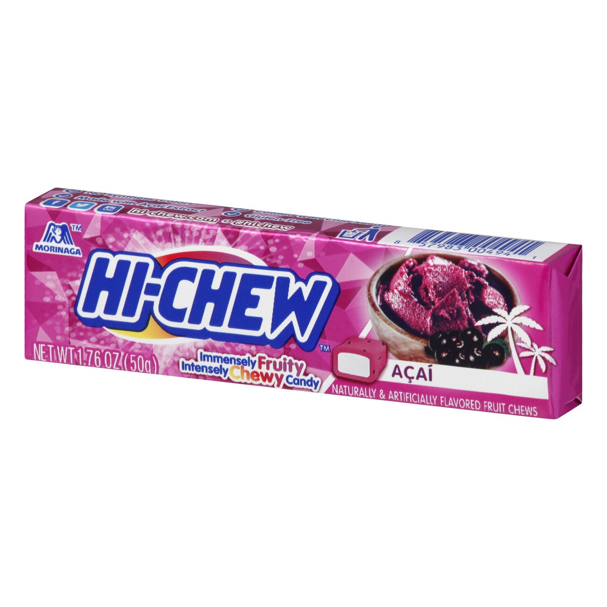 slide 4 of 13, Hi-Chew Acai Fruit Chews 1.76 oz, 1.76 oz