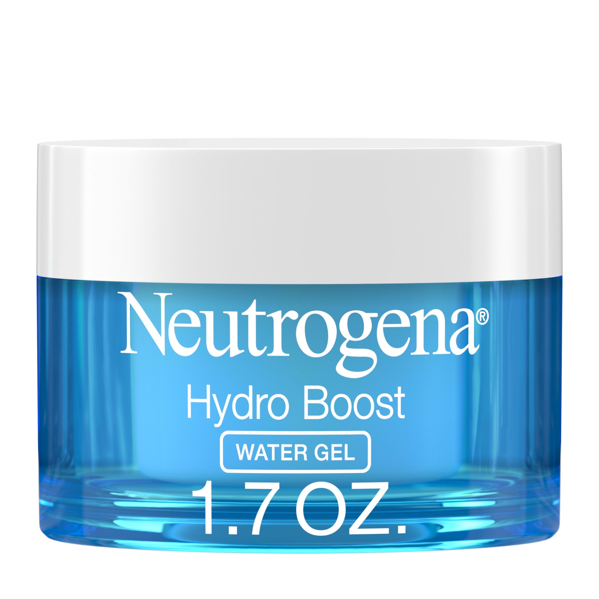 slide 1 of 6, Neutrogena Hydro Boost Water Gel Face Moisturizer with Hyaluronic Acid - 1.7 oz, per lb