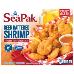 Seapak Beer Battered Shrimp 8/16Oz