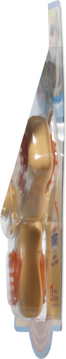 slide 11 of 12, Hartz Chew 'N Clean Chicken Flavor Tri-Point Toy Small 3.0 oz, 3 oz