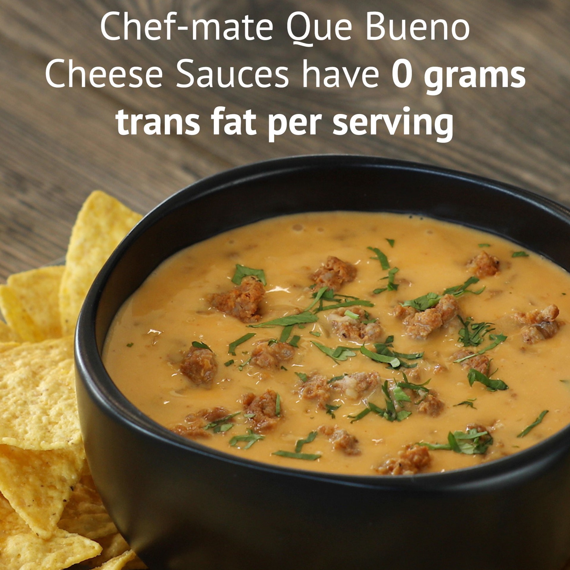slide 4 of 5, Chef-mate ¡Que Bueno! Jalapeño Cheese Sauce, 6 lbx10 oz, 106 oz