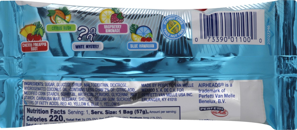slide 8 of 8, Airheads Bites paradise blends Candy 2 oz, 2 oz