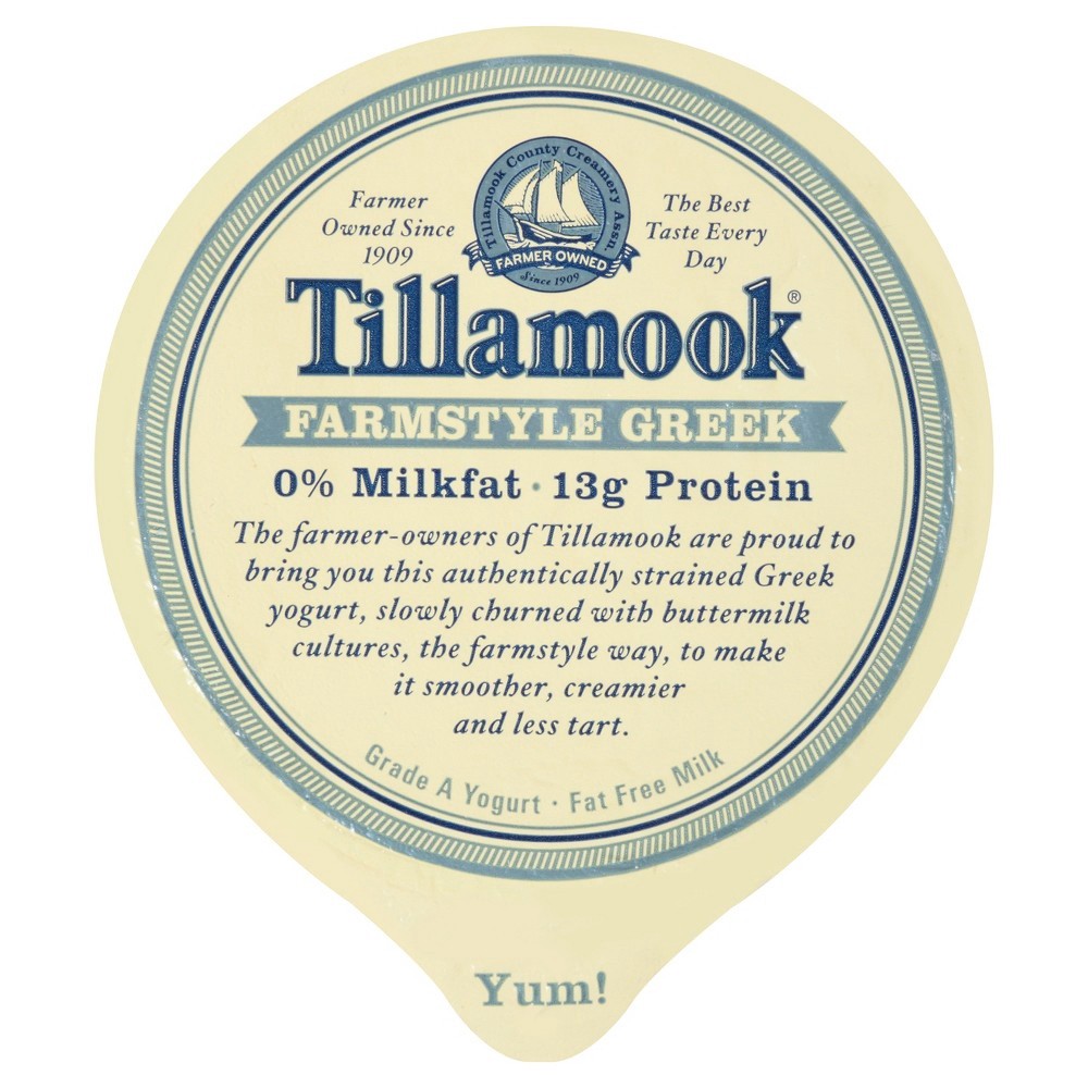 slide 5 of 7, Tillamook Lowfat Oregon Marionberry Yogurt 5.3 oz, 5.3 oz