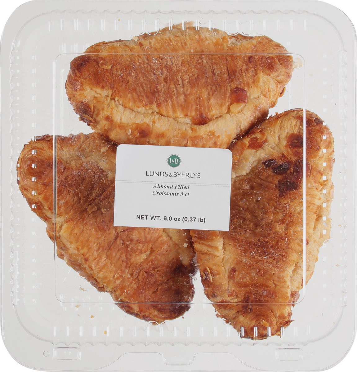 slide 2 of 9, Lunds & Byerlys Almond Filled Croissants 3 ea, 3 ct