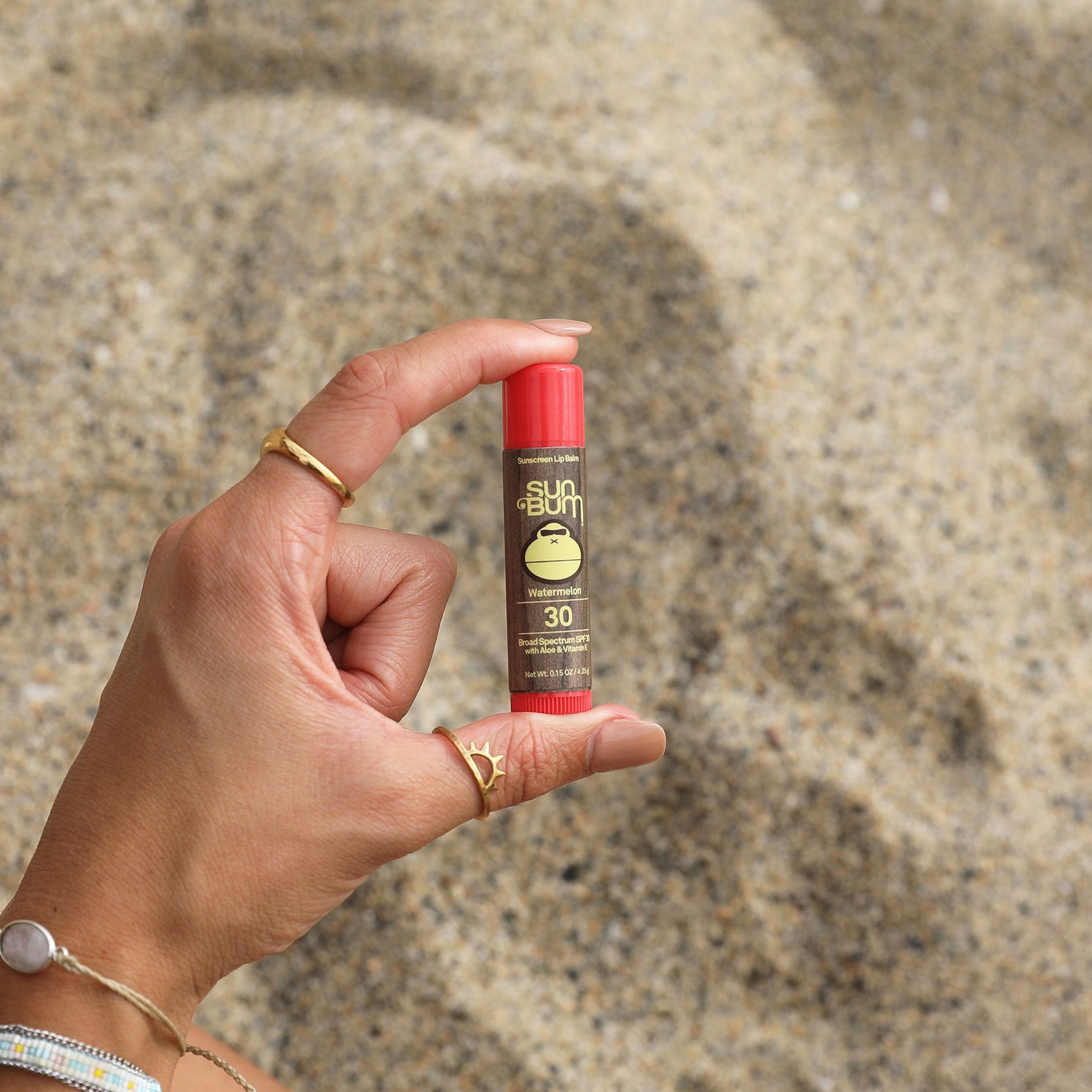 slide 4 of 4, Sun Bum SPF 30 Sunscreen Lip Balm | Vegan and Cruelty Free Broad Spectrum UVA/UVB Lip Care with Aloe and Vitamin E for Moisturized Lips | Watermelon Flavor |.15 oz, 0.15 oz