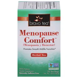 Bravo Tea Menopause Comfort Herbal Tea 20 Tea Bags - 20 ct