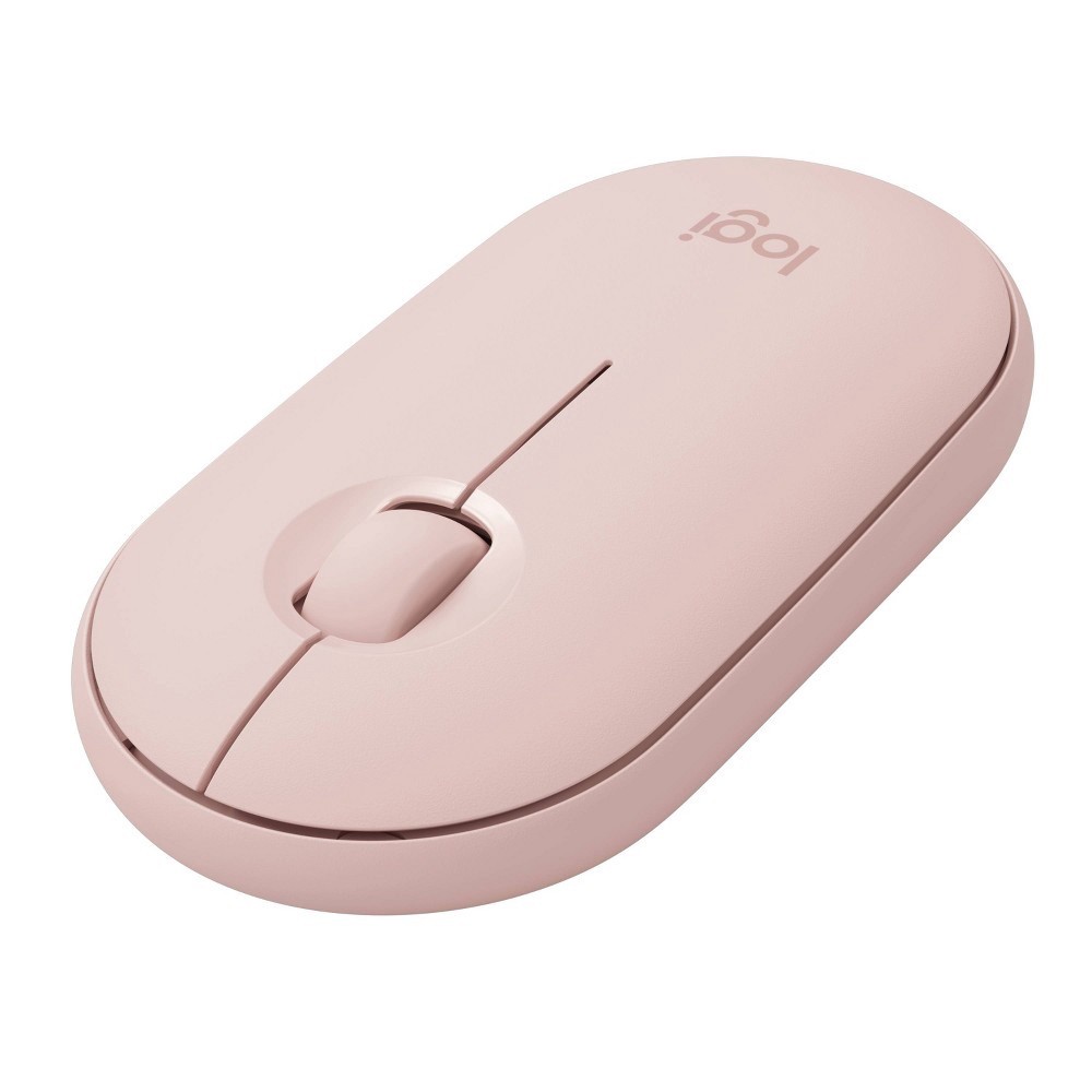 slide 4 of 8, Logitech Pebble Bluetooth Mouse M350 - Pink Rose, 1 ct