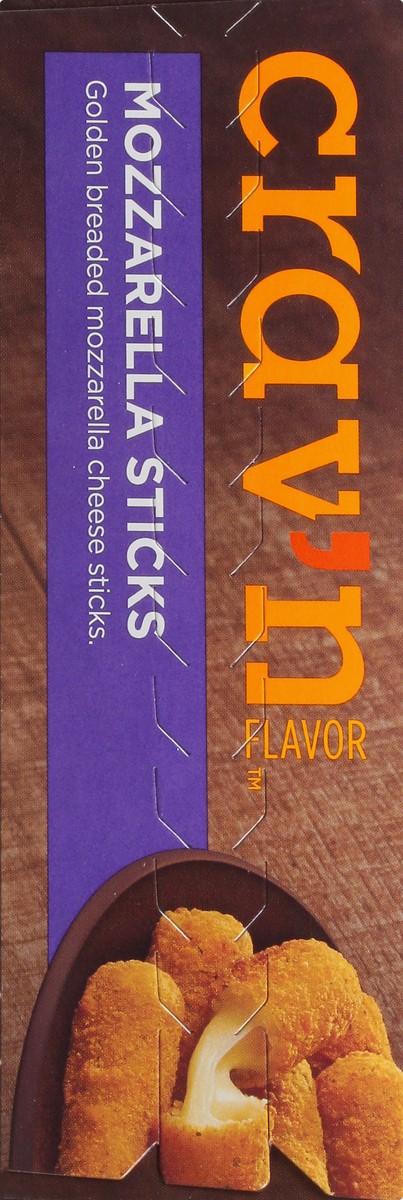slide 9 of 10, Crav'n Crav'N Flavor Appetizers - Mozzarella Sticks, 8 oz