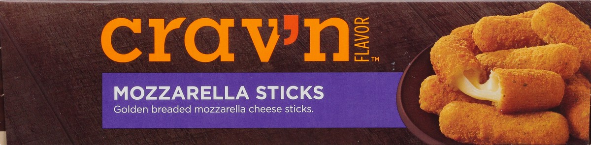 slide 10 of 10, Crav'n Flavor Mozzarella Sticks 8 oz, 8 oz