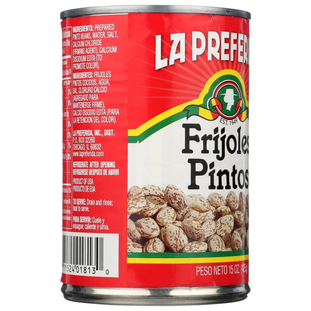 slide 3 of 3, La Preferida Pinto Beans, 15 oz