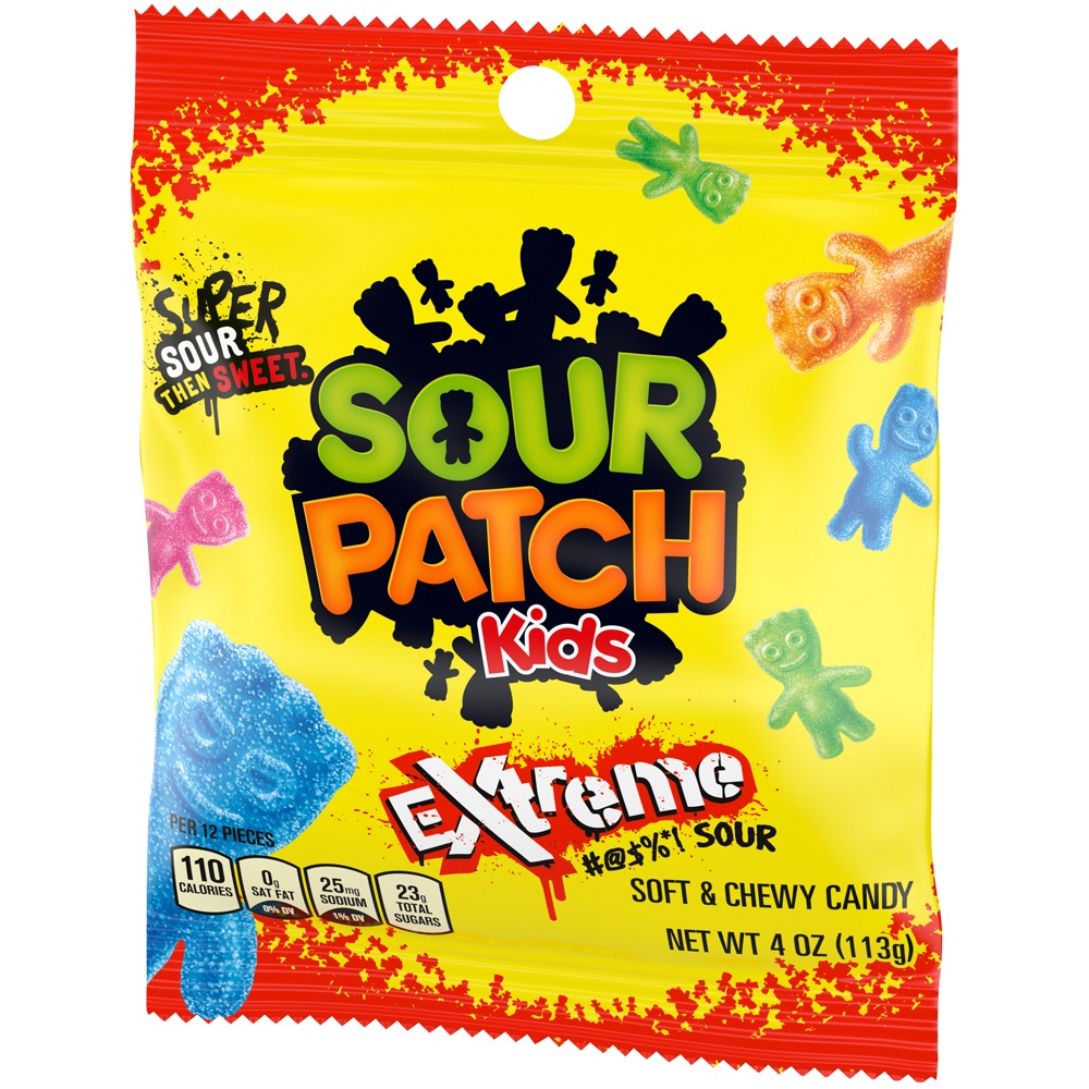 slide 4 of 9, Sour Patch Kids Extreme Candy, 4 oz