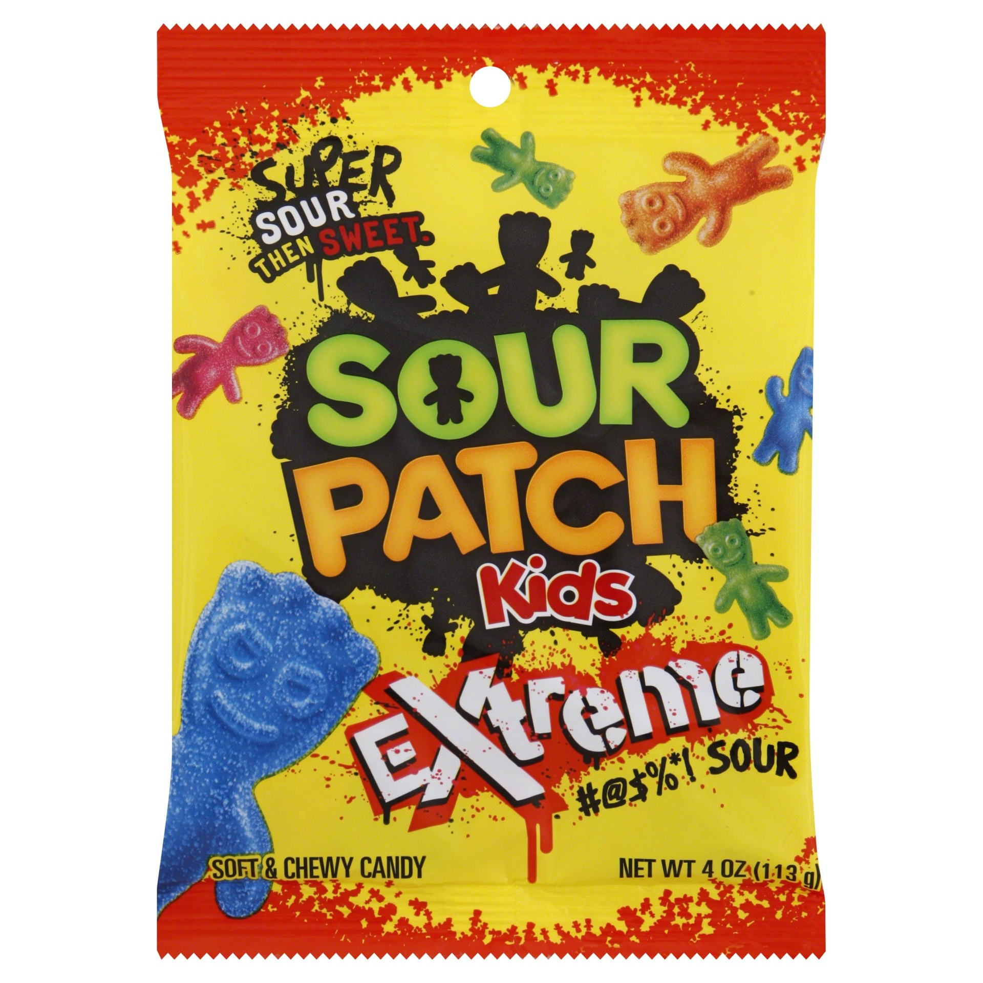 slide 1 of 9, Sour Patch Kids Extreme Candy, 4 oz