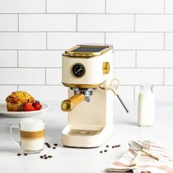 Hy-Vee Seasons Espresso Maker In Linen