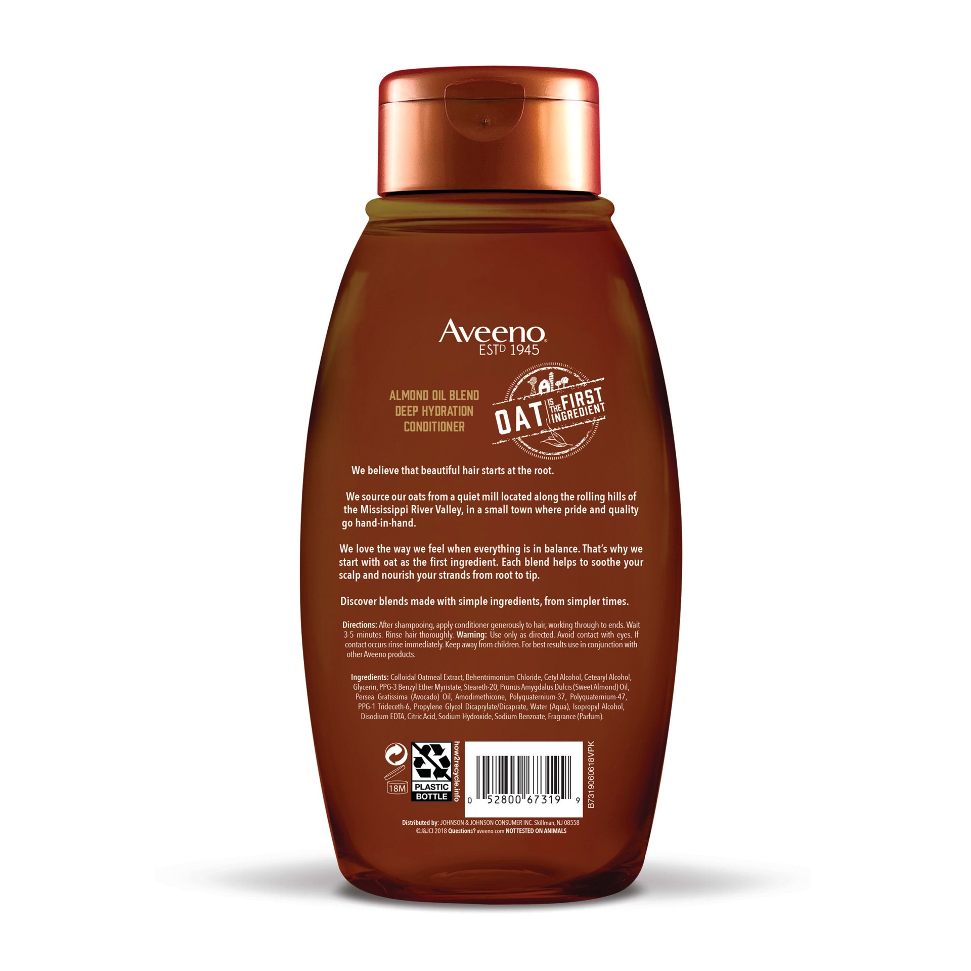 slide 5 of 5, Aveeno Scalp Soothing Almond Oil Blend Conditioner, 12 Fl. Oz, 354 ml