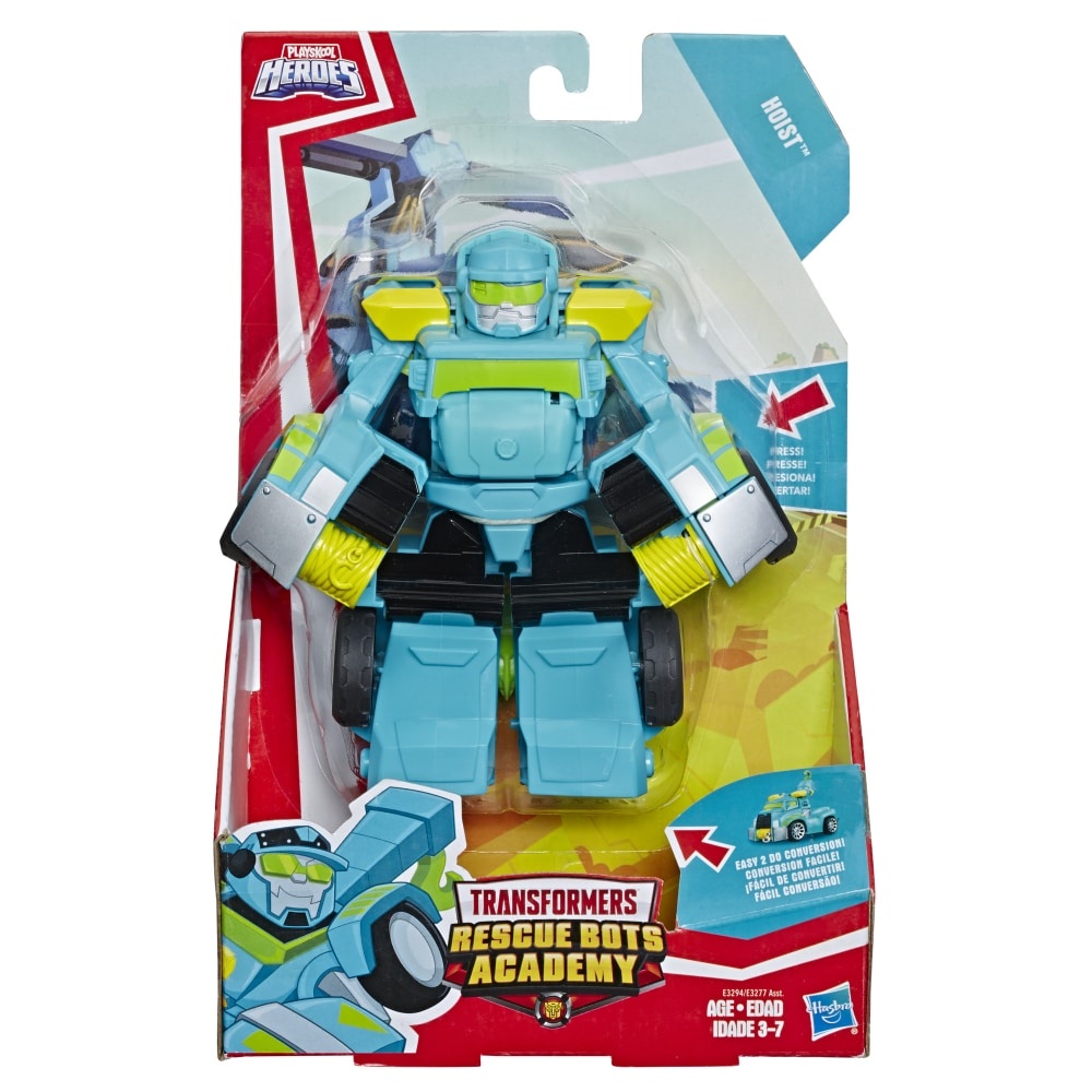 slide 1 of 1, Hasbro Playskool Transformers Heroes Hoist Converting Rescue Bot Toy Robot Action Figure, 6 in