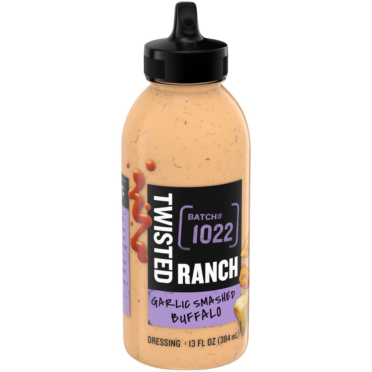 slide 6 of 9, Twisted Ranch Garlic Smashed Buffalo Dressing 13 fl. oz. Bottle, 13 fl oz