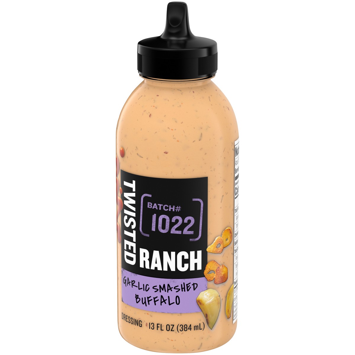 slide 4 of 9, Twisted Ranch Garlic Smashed Buffalo Dressing 13 fl. oz. Bottle, 13 fl oz