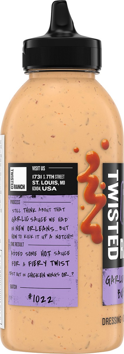 slide 7 of 9, Twisted Ranch Garlic Smashed Buffalo Dressing 13 fl. oz. Bottle, 13 fl oz