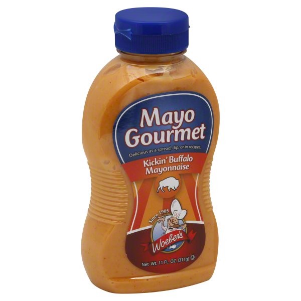 slide 1 of 2, Woeber's Mayo Gourmet Toasted Garlic Mayonnaise, 11 oz