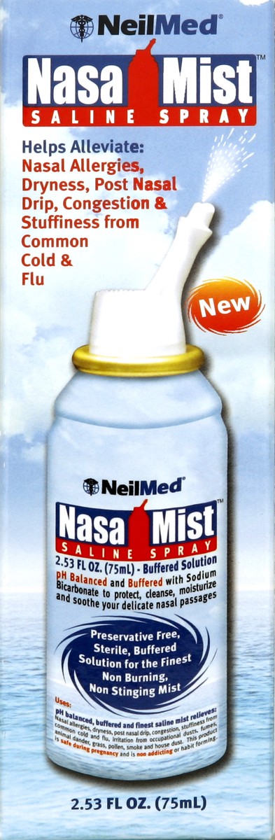 slide 5 of 5, Neilmed Saline Spray 2.53 Oz, 1 ct