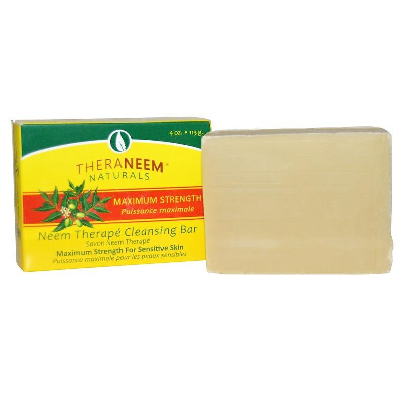 slide 1 of 1, Organix Theraneem Naturals Maximum Strength Neem Therape Cleansing Bar, 1 ct