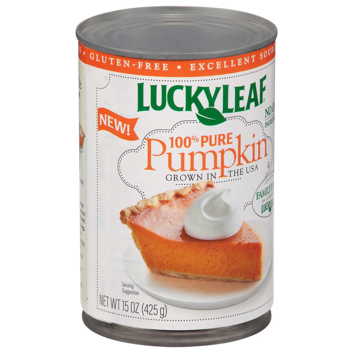 slide 8 of 13, Lucky Leaf 100% Pure Pumpkin 15 oz., 15 oz