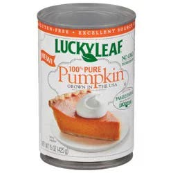 Lucky Leaf 100% Pure Pumpkin 15 oz.