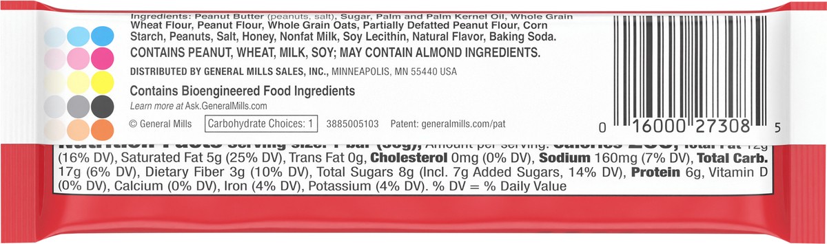 slide 3 of 15, Nature Valley Crispy Creamy Wafer Bar, Peanut Butter, 1.3 oz