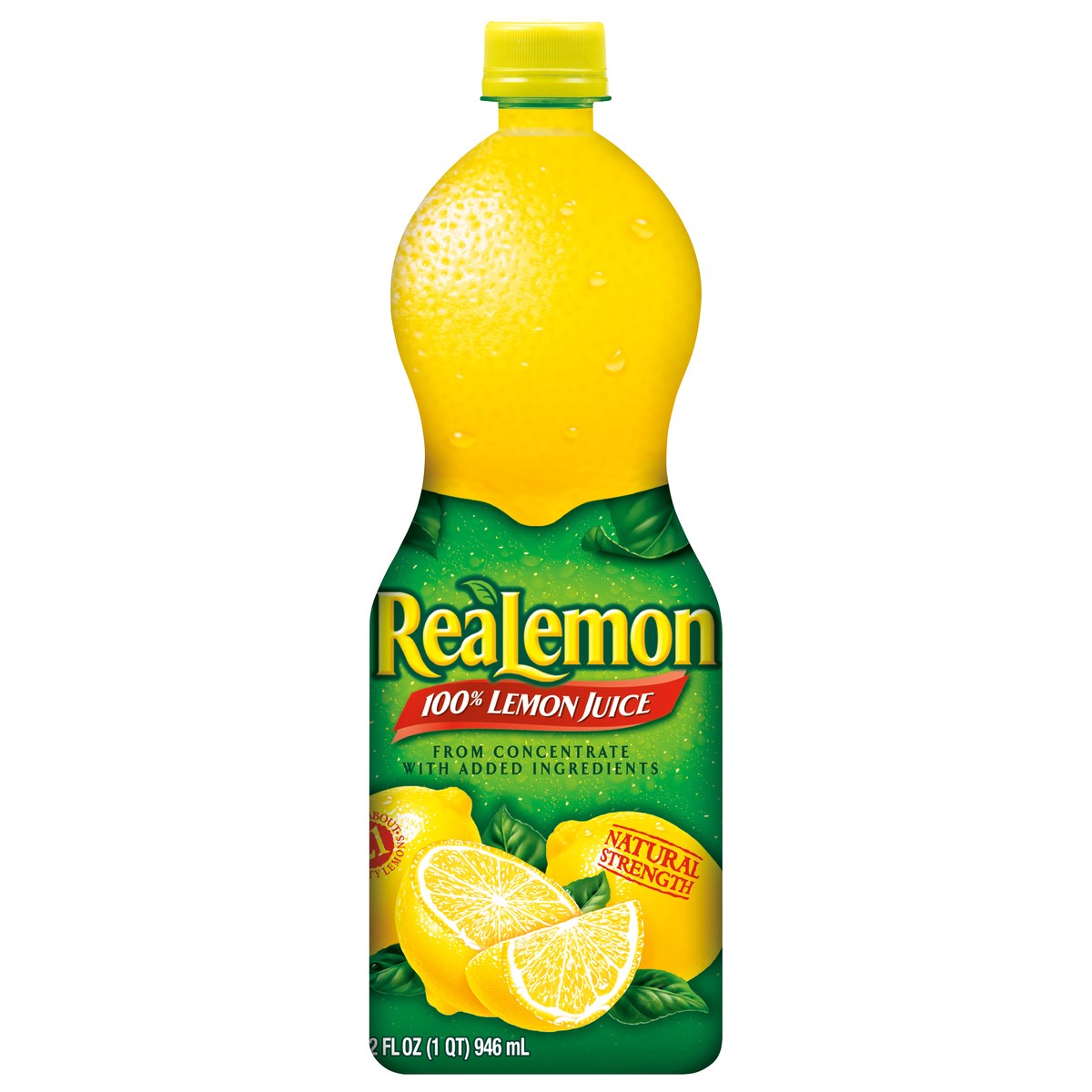 slide 4 of 11, ReaLemon 100% Lemon Juice, 32 fl oz