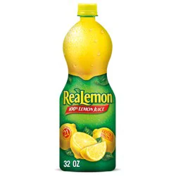 ReaLemon 100% Lemon Juice 32 fl oz Bottle