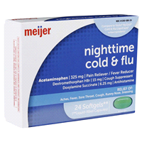 slide 22 of 29, Meijer NightTime Cold & Flu, 24 ct