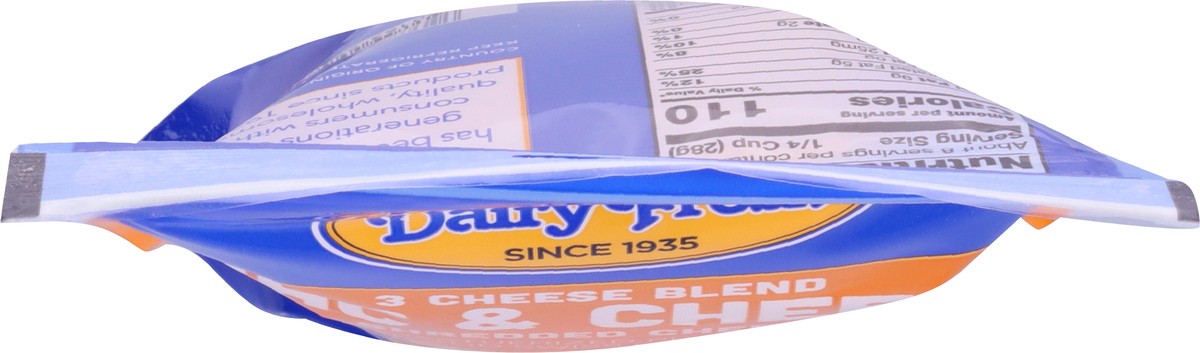 slide 11 of 14, Dairy Fresh 3 Cheese Blend Mac & Cheese Shredded Cheese 8 oz, 8 oz