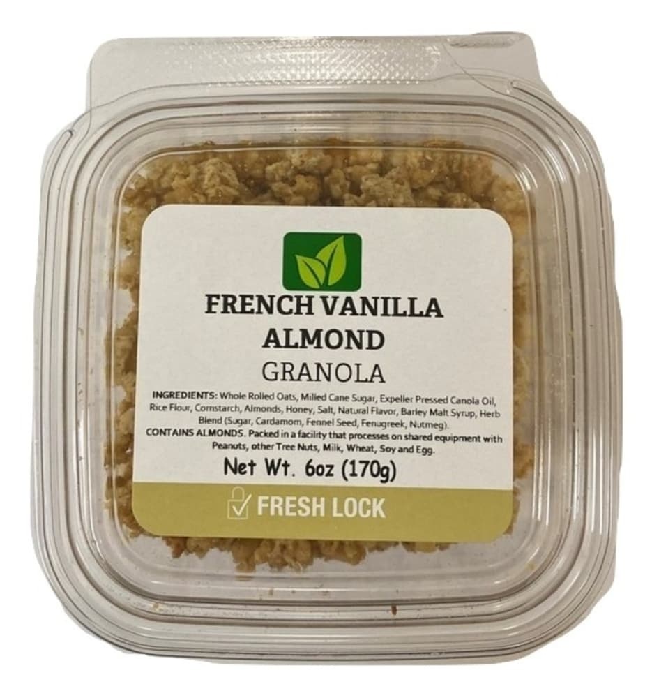 slide 1 of 1, Torn & Glasser Torn Glasser French Vanilla Almond Granola, 6 oz