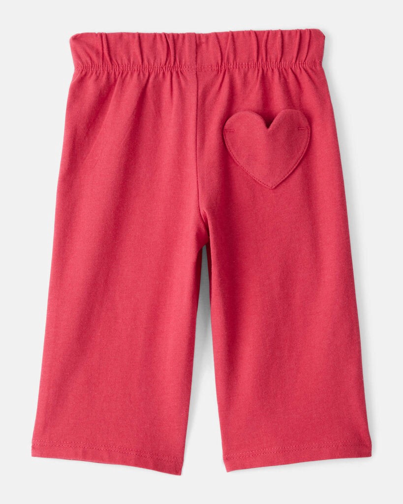 slide 4 of 4, Carter's Carters Baby Girl 2-Piece Heart Bodysuit & Pant Set - Red Red 12M, 2 pc