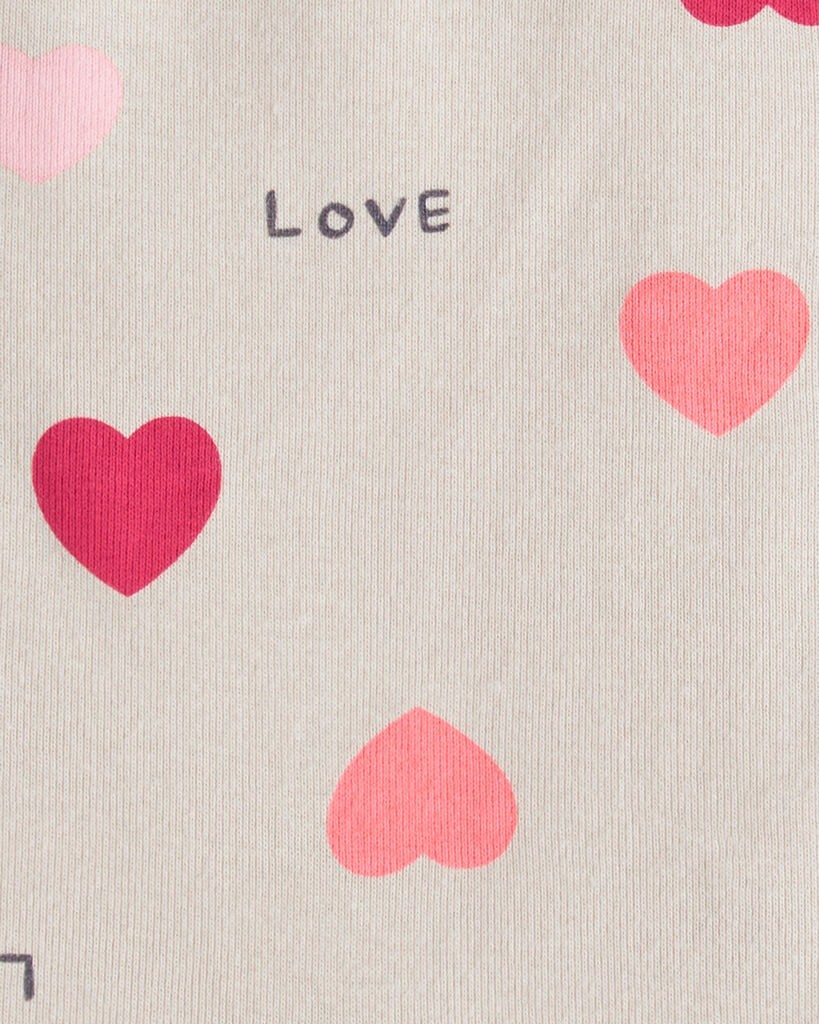 slide 2 of 4, Carter's Carters Baby Girl 2-Piece Heart Bodysuit & Pant Set - Red Red 12M, 2 pc