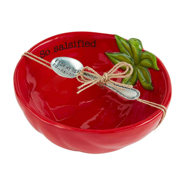 slide 1 of 1, Mud Pie Tomato Shaped Tidbit - Ea, 1 ct