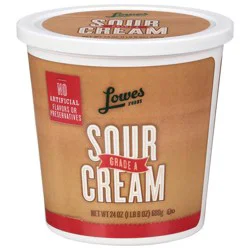 Lowes Foods Grade A Sour Cream