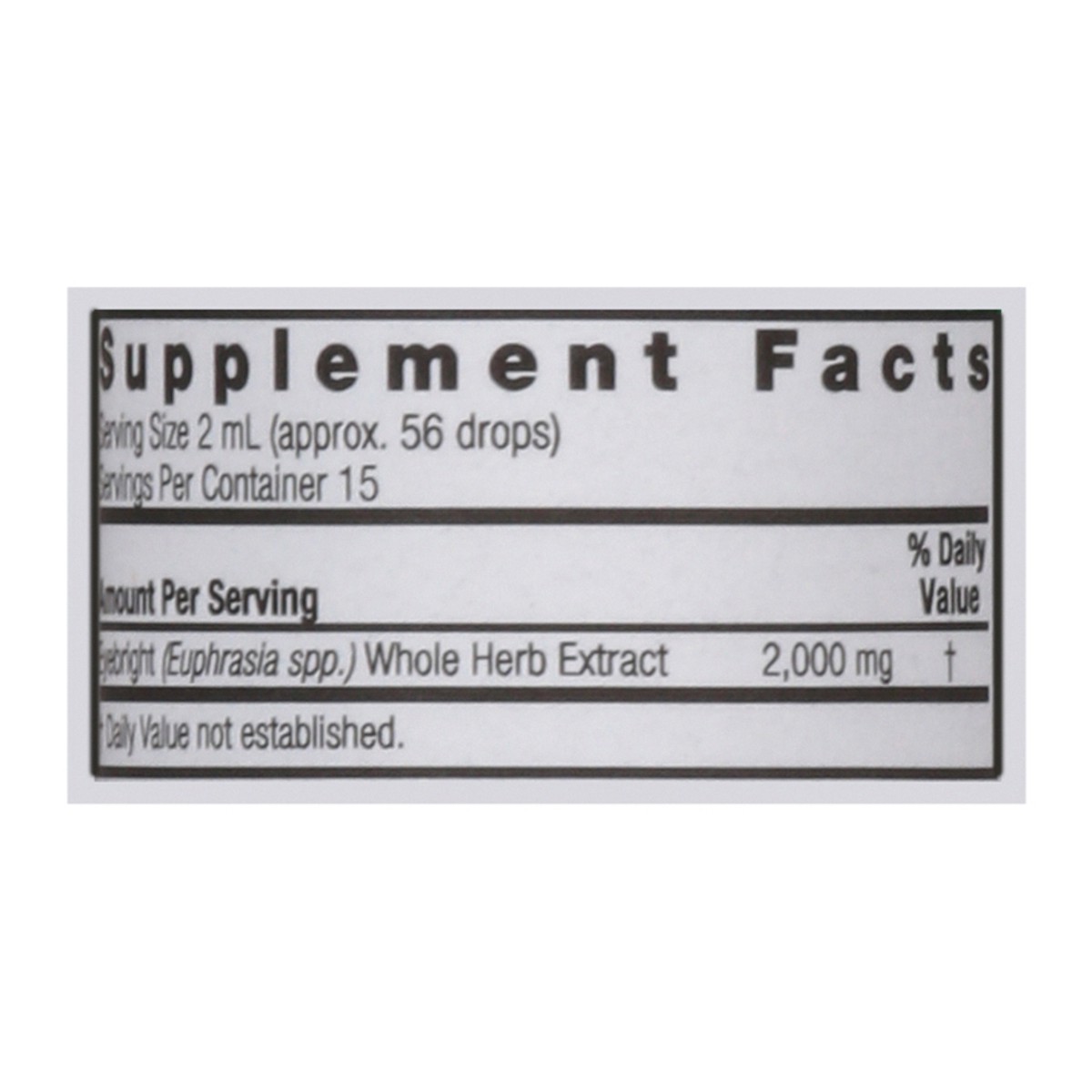 slide 3 of 12, Nature's Answer 2000 mg Eyebright 1 fl oz, 1 fl oz