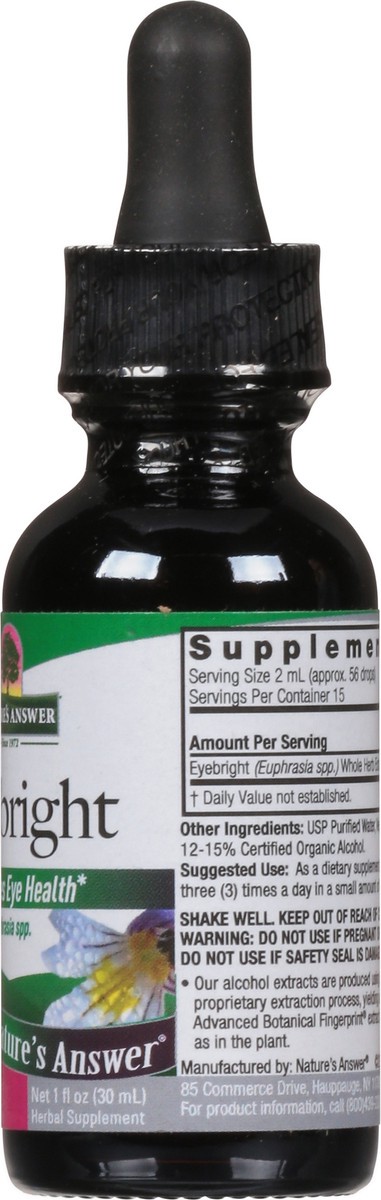 slide 10 of 12, Nature's Answer 2000 mg Eyebright 1 fl oz, 1 fl oz