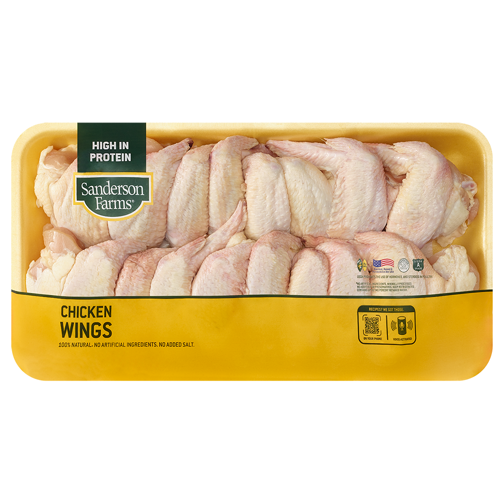 slide 1 of 1, Sanderson Farms Chicken Wings, per lb