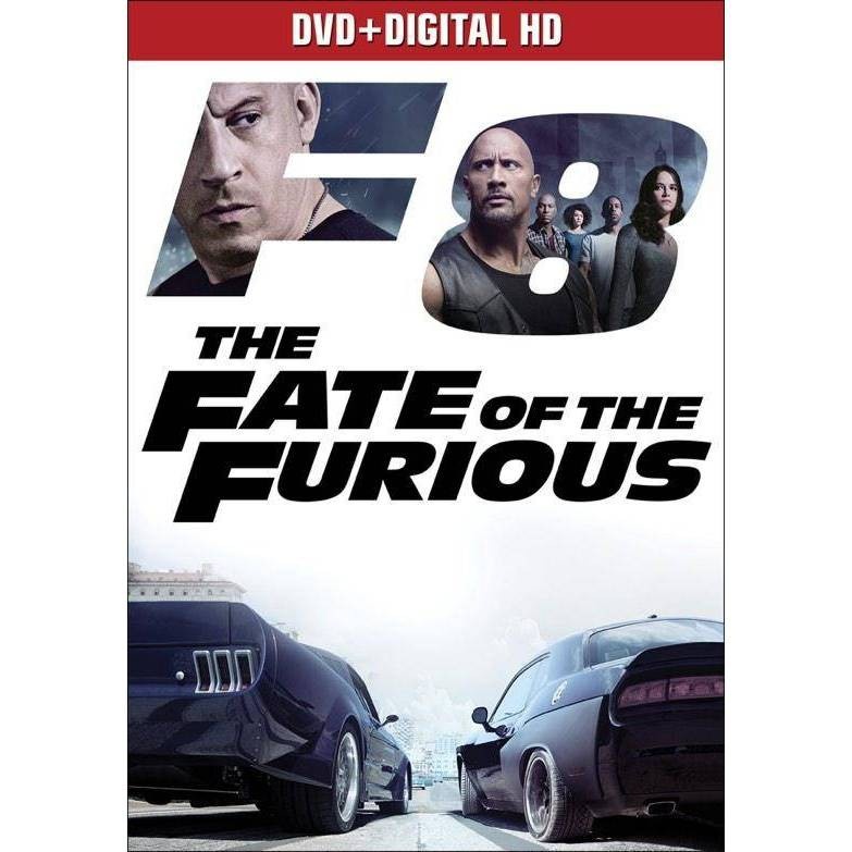 slide 1 of 1, The Fate of the Furious (DVD + Digital HD), 1 ct