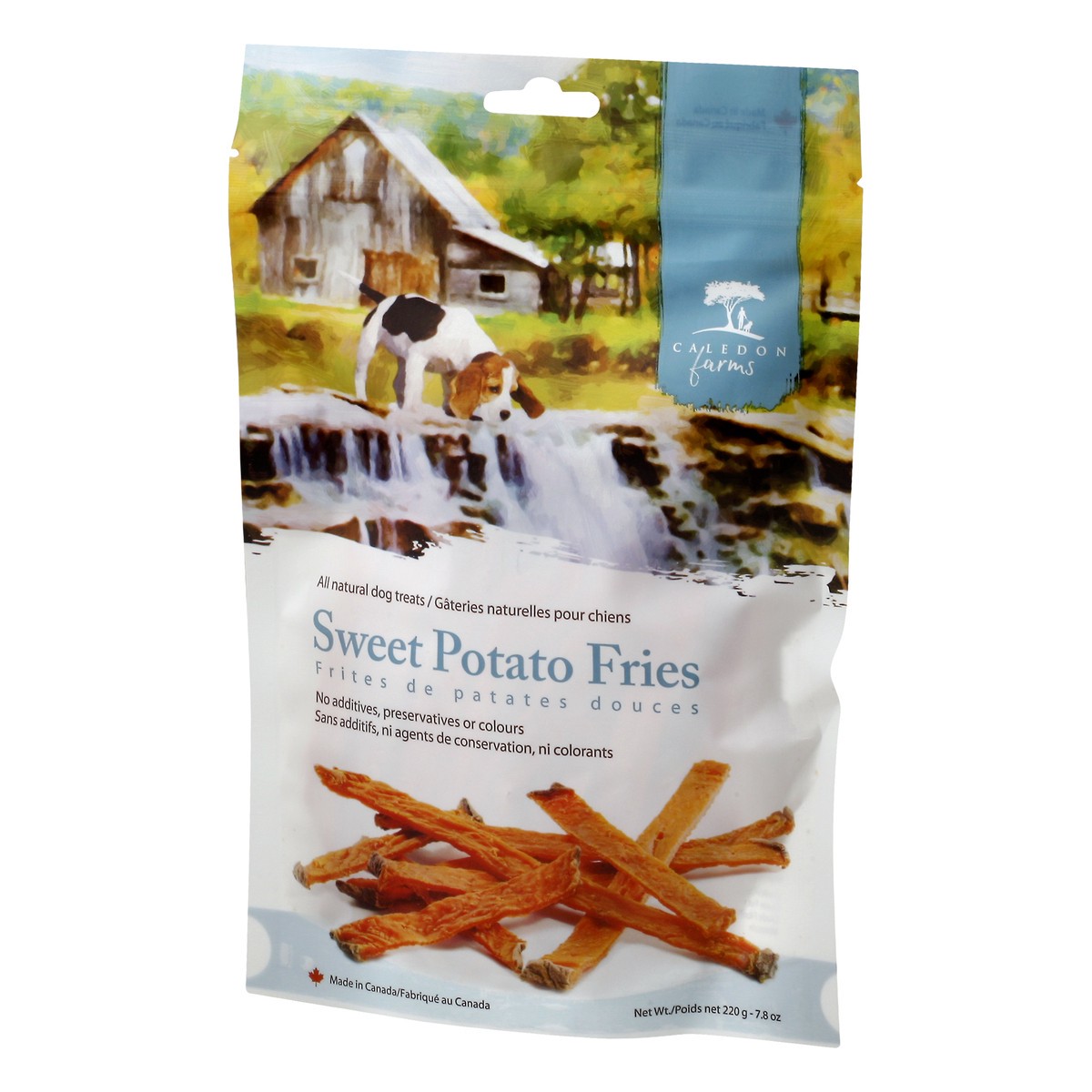 slide 10 of 12, Caledon Farms Caledon Treat Dog Sweet Potato Fries, 220 g