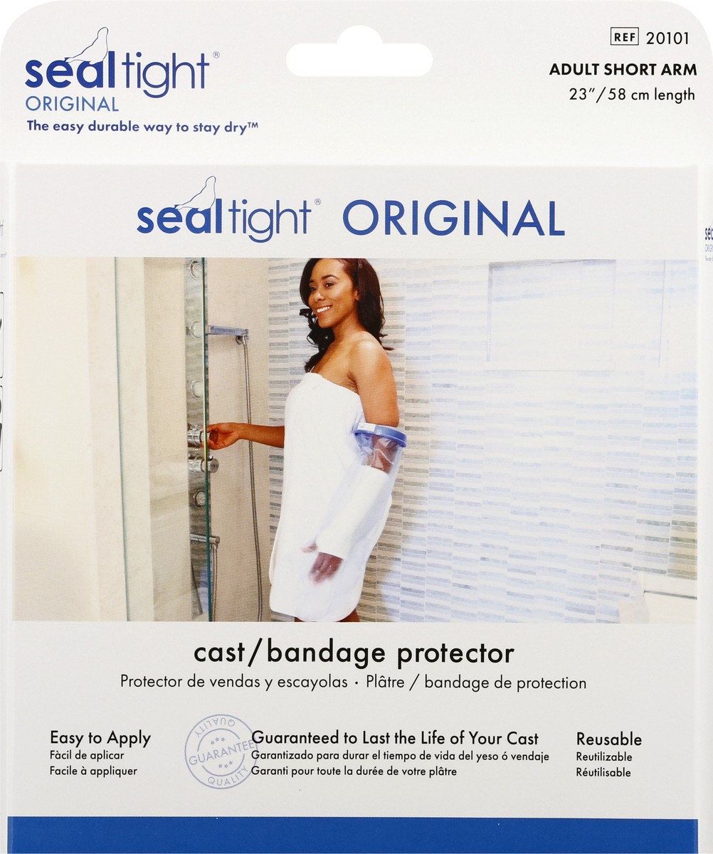 slide 7 of 9, Seal-Tight Original Cast/Bandage Protector For Adults, Short Arm, 1 ct