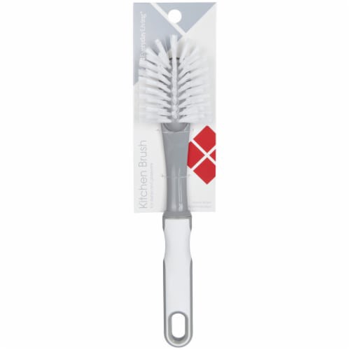 slide 1 of 1, Everyday Living Dish Scrub Brush With Nylon Bristles, 1 ct