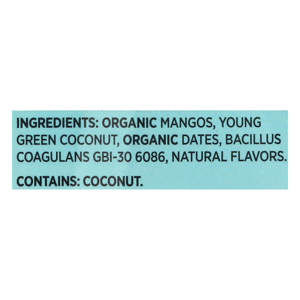 slide 7 of 13, Inner Eco Packets Mango + Coconut Smoothie Snacks 4 ea, 4 ct