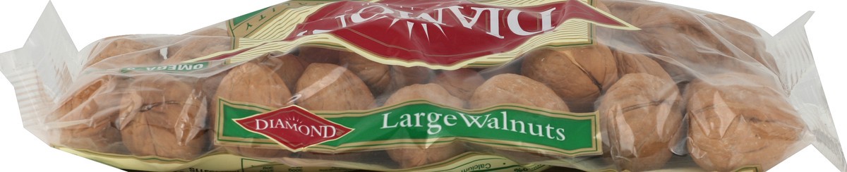 slide 6 of 6, Diamond Nuts Diamond Large Walnuts, 16 oz