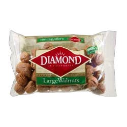 Diamond Nuts Diamond Large Walnuts - 16 oz