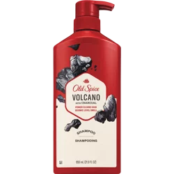 Old Spice Deep Clean Shampoo for Men with Charcoal, Fresh and Clean Scent, Removes Built Up Dirt and Oil