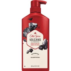 Old Spice Deep Clean Shampoo for Men with Charcoal, Fresh and Clean Scent, Removes Built Up Dirt and Oil