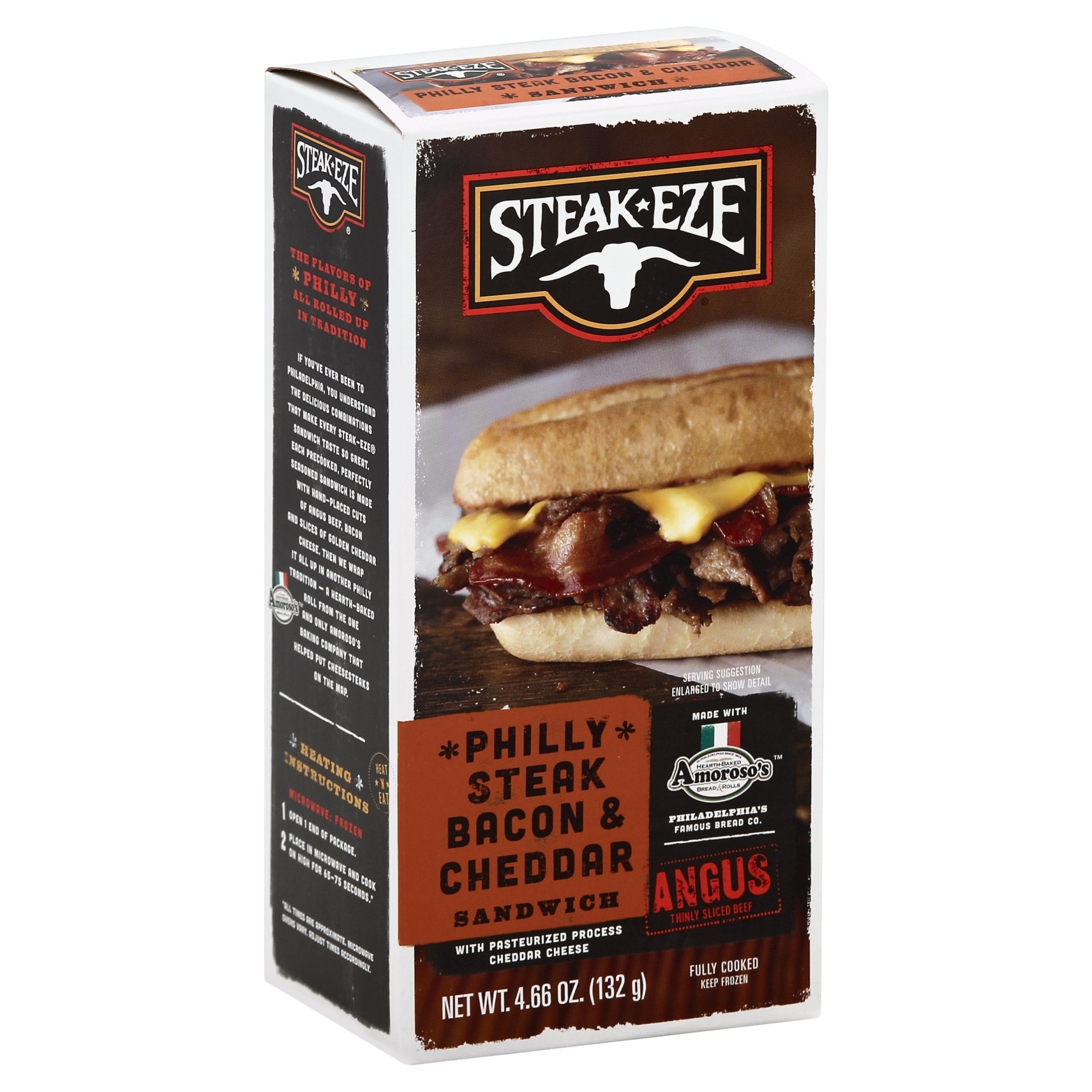 slide 1 of 1, Steak-Eze Sandwich 4.66 oz, 4.66 oz